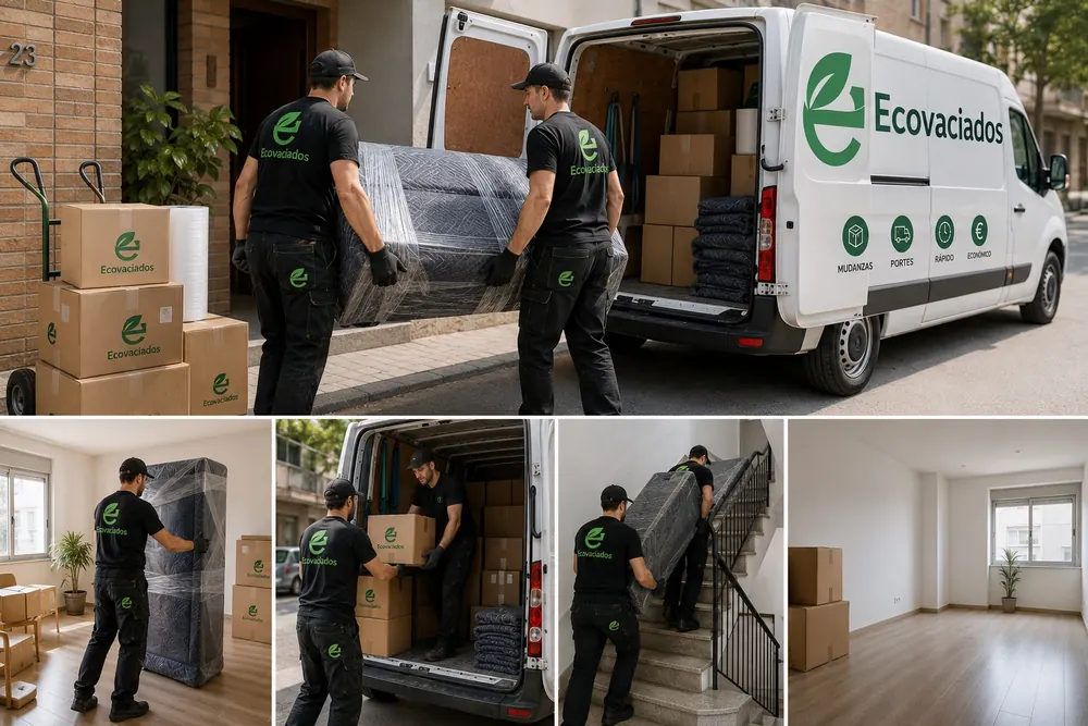Mudanzas y Portes Económicos Barcelona Ecovaciados